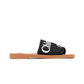 Woody Flat Mule - Black