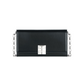 4g Wallet in Box Leather With Chain - Black.