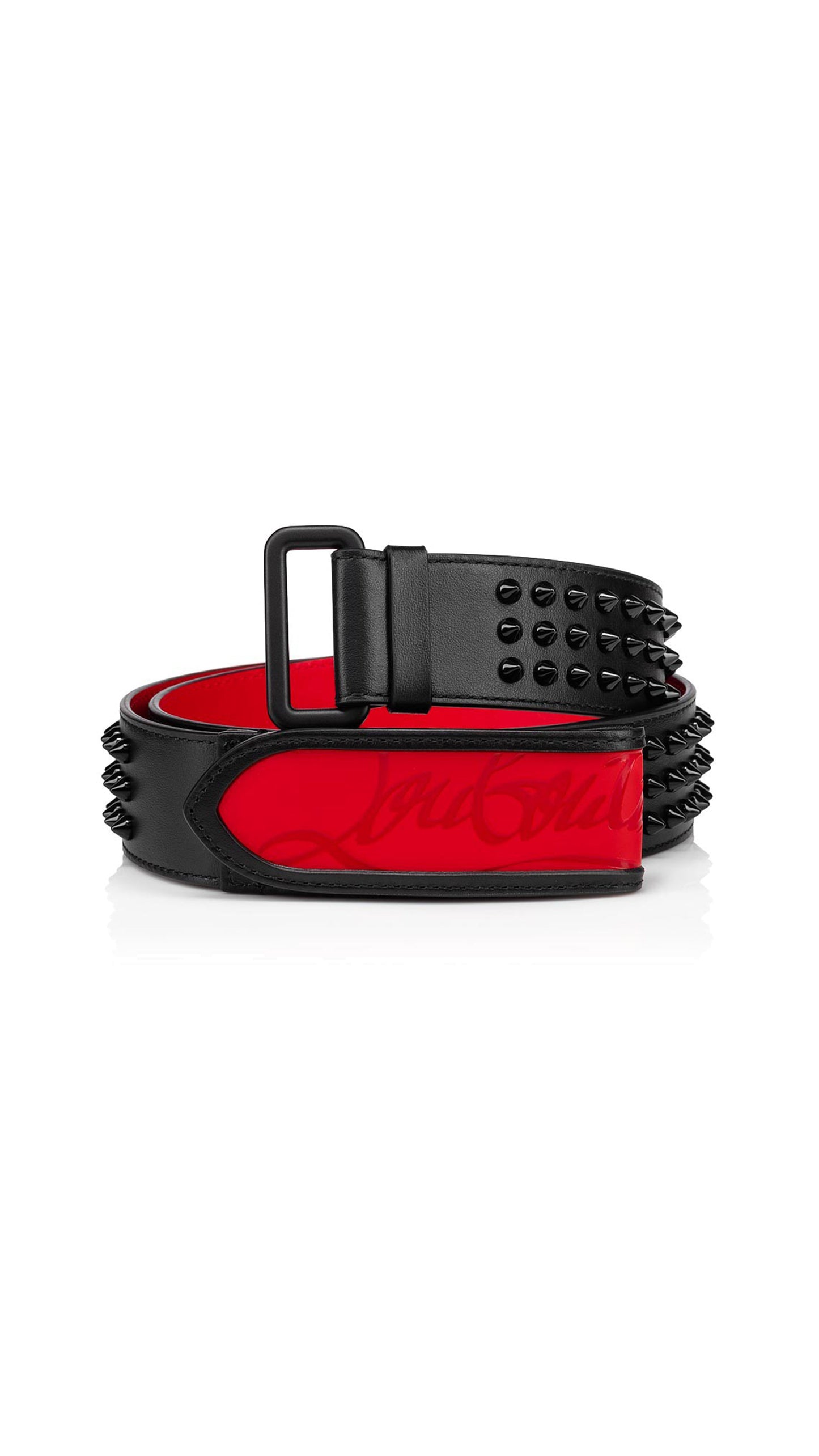 Loubi Belt - Black / Red