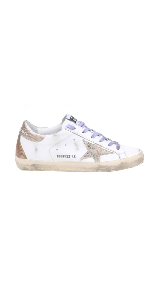 Superstar Sneakers - White / Purple.