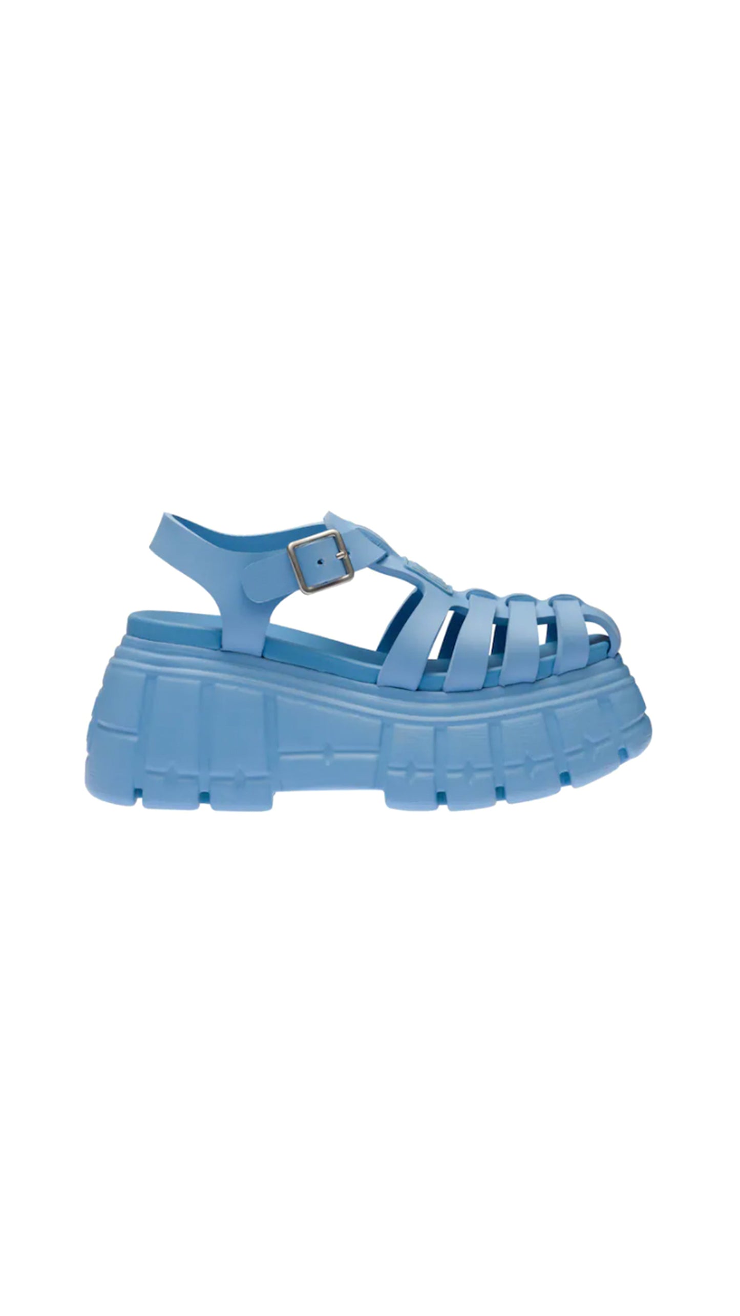 Eva Platform Sandals - Blue