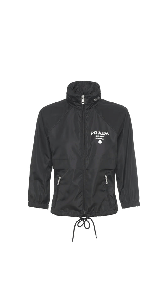 Light Re-Nylon Rain Jacket - Black