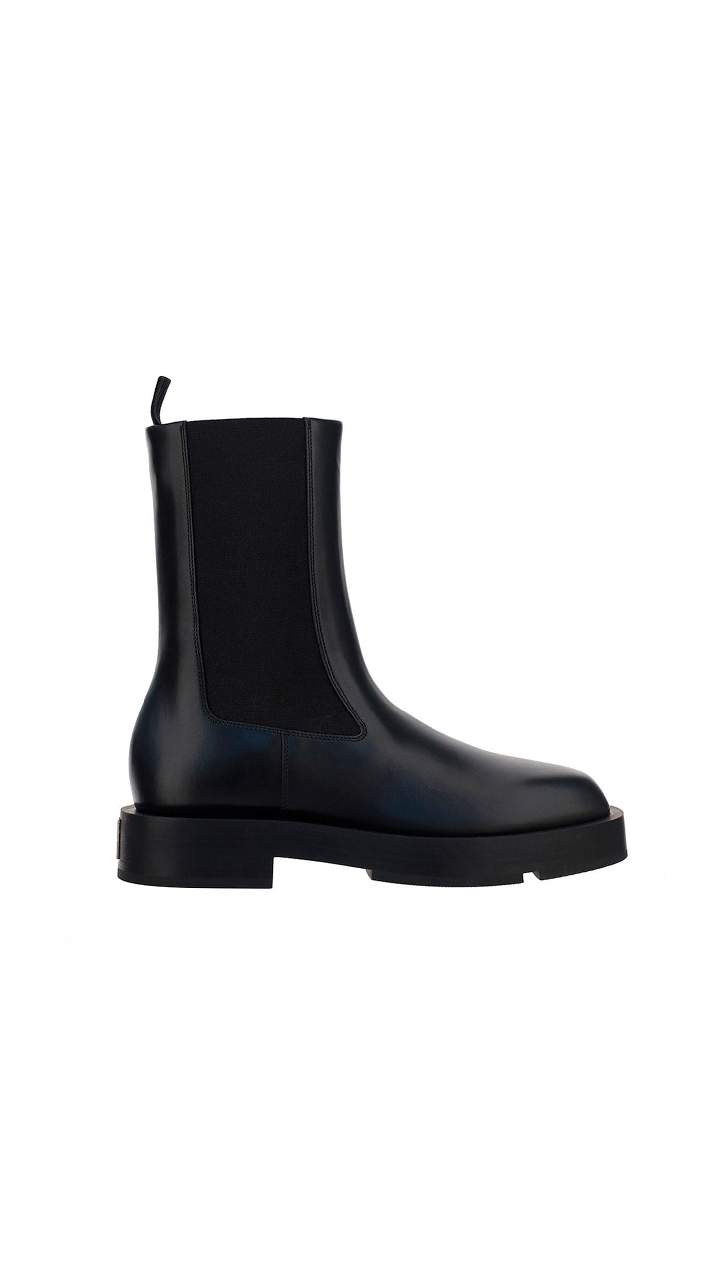 Leather Chelsea Boot - Black