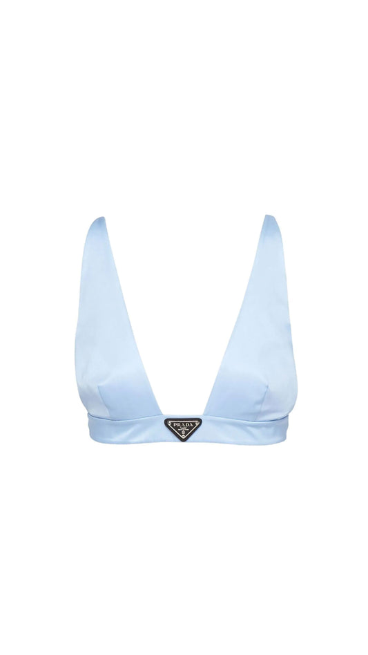 Re-Nylon Top - Celeste