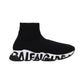 Speed Graffiti Sneakers - Black.