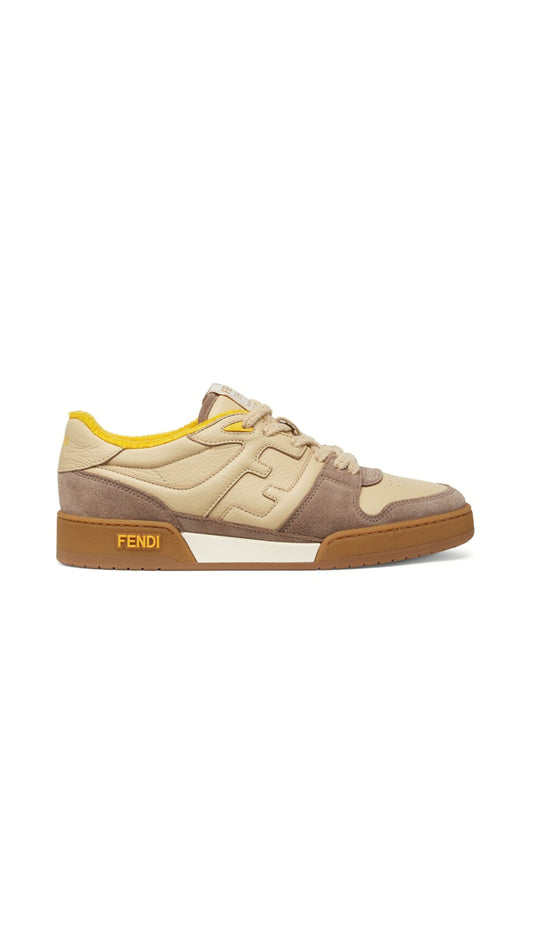 Match Suede Low-Top - Beige