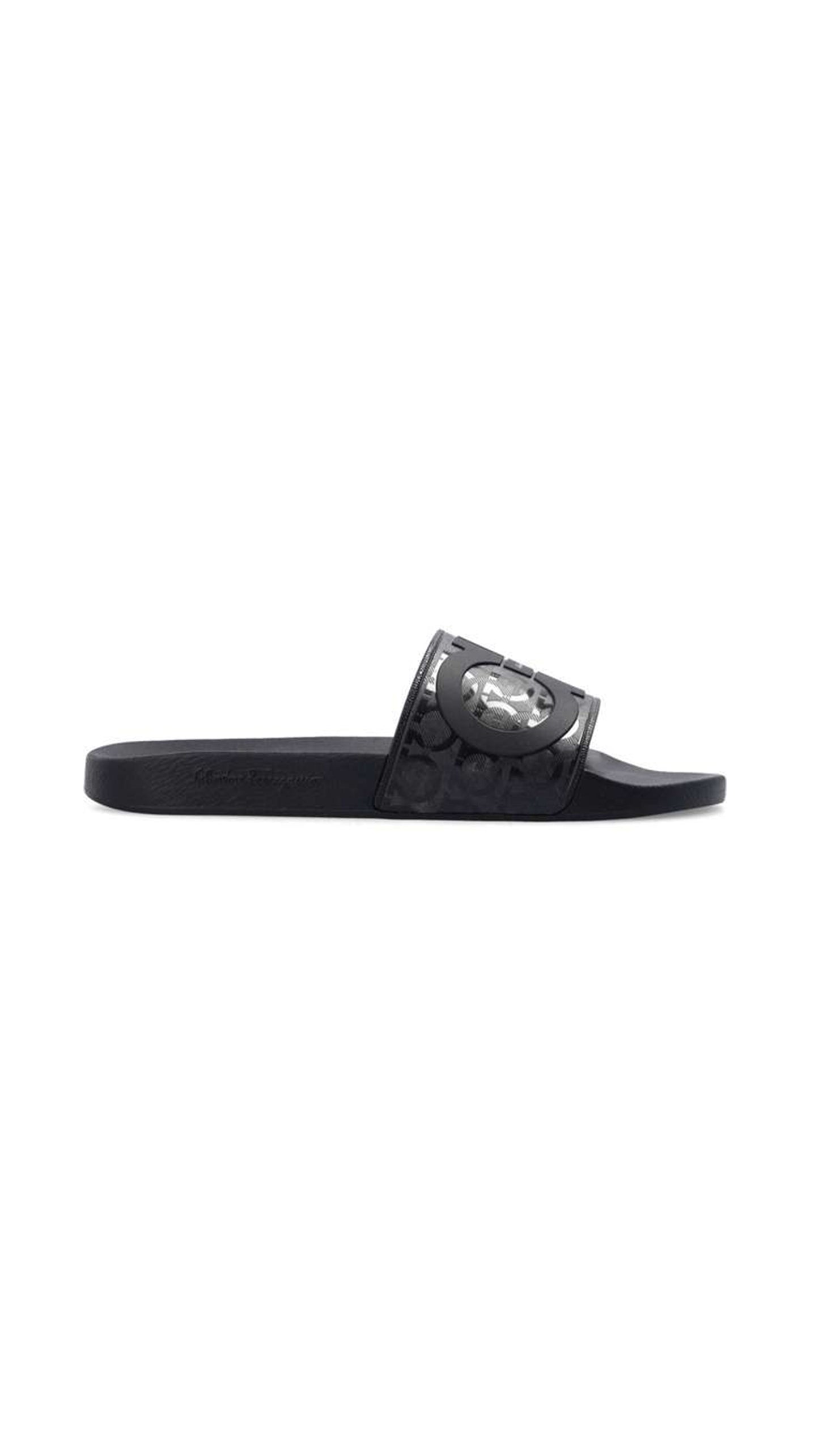 Gancini Slide - Black