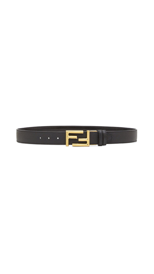 Roman Leather Belt - Black