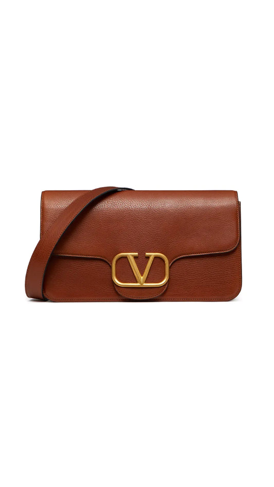 Locò Cowhide  Messenger Bag - Brown