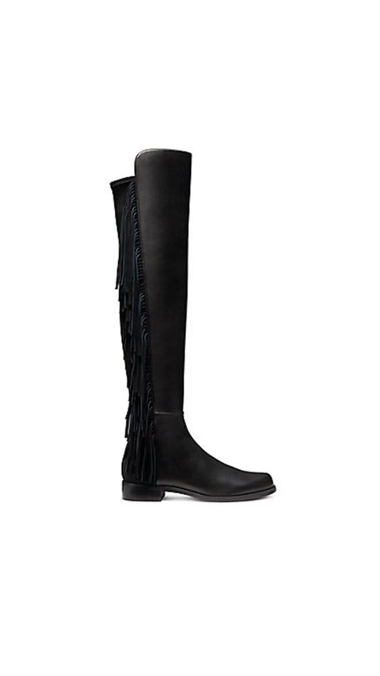 Fringe Boot - Black