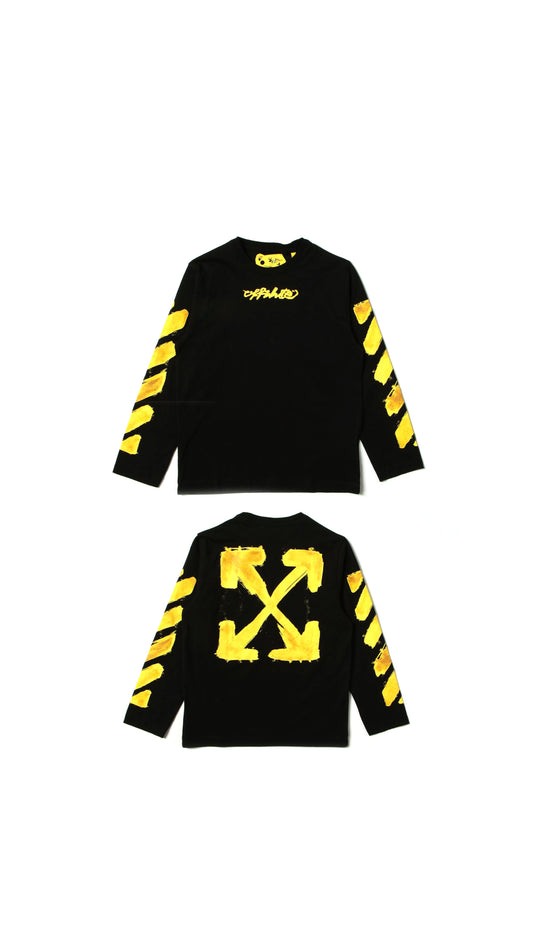 Off Script T-Shirt - Black / Yellow