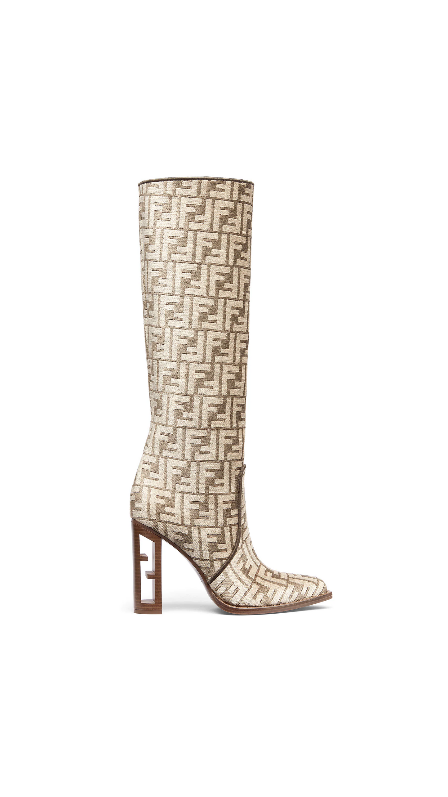 Cut Boot - Beige