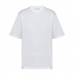 Cotton Embroidered  T-Shirt - White
