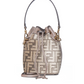 Tapestry Fabric Mini-bag - Dove Gray