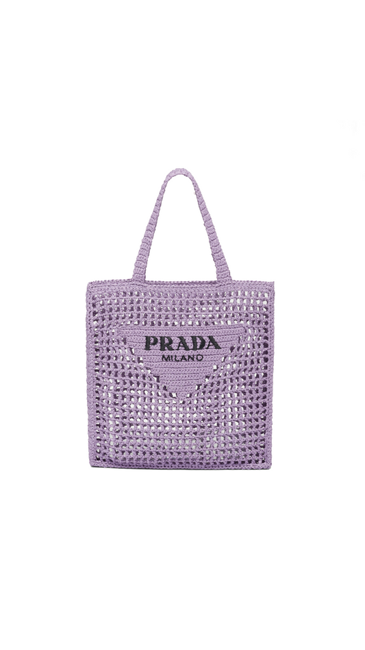 Raffia Tote Bag - Lily.