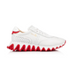 Loubishark Sneakers - White / Red
