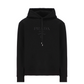 Logo-Embroidered Drawstring Hoodie - Black