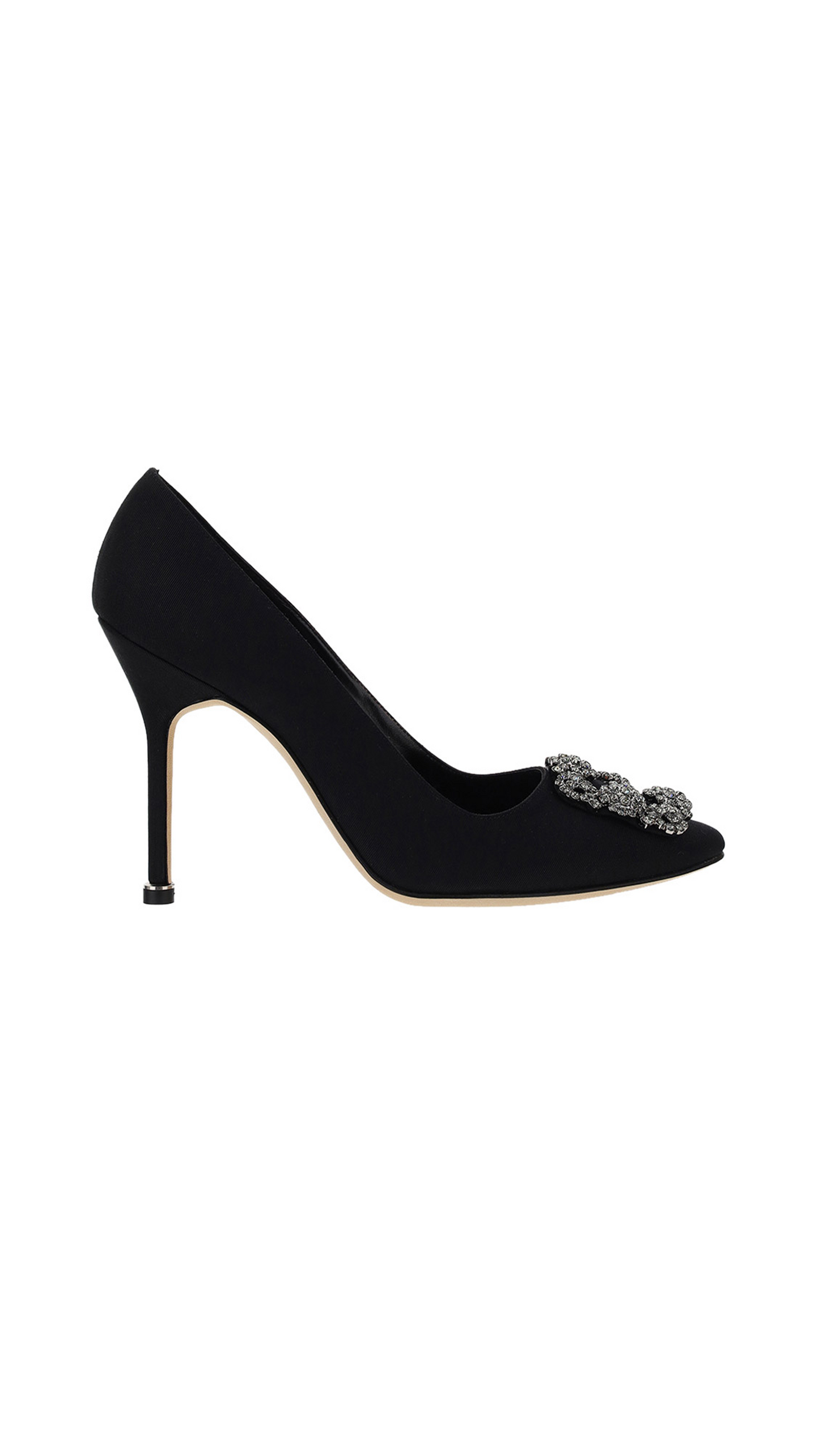 Hangisi 105 Velvet Pumps - Black