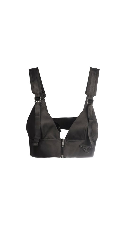 Re-Nylon Top - Black