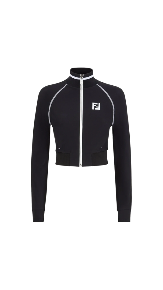 Tech Fabric Sweater - Black