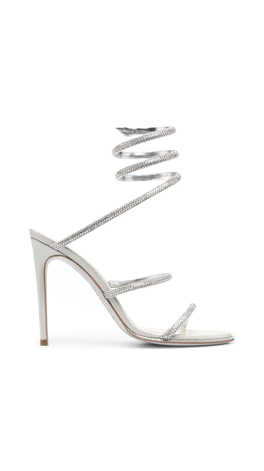 Elegant Cleo Sandals - Silver