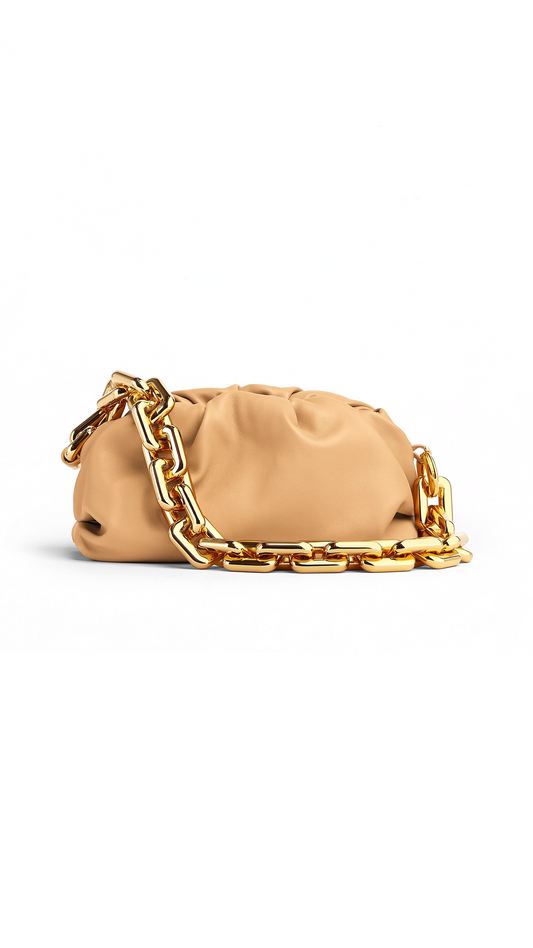 Teen Chain Pouch - Almond.