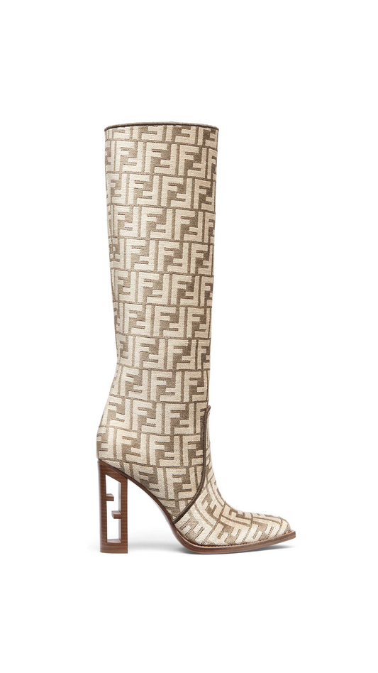 Cut Boot - Beige
