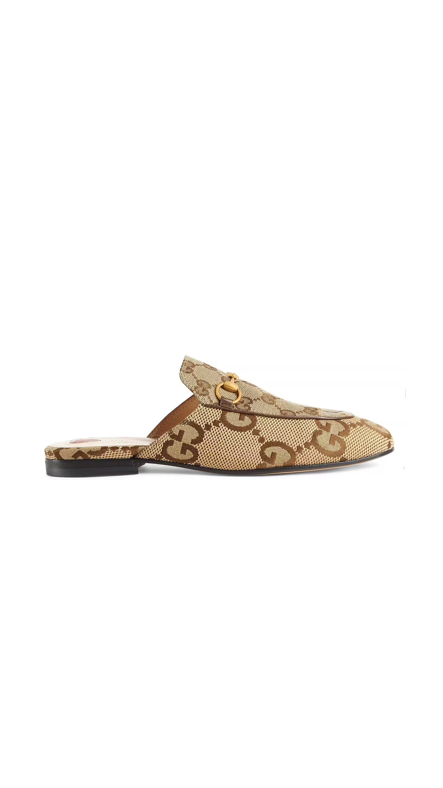 Jumbo GG Princetown Slipper - Brown