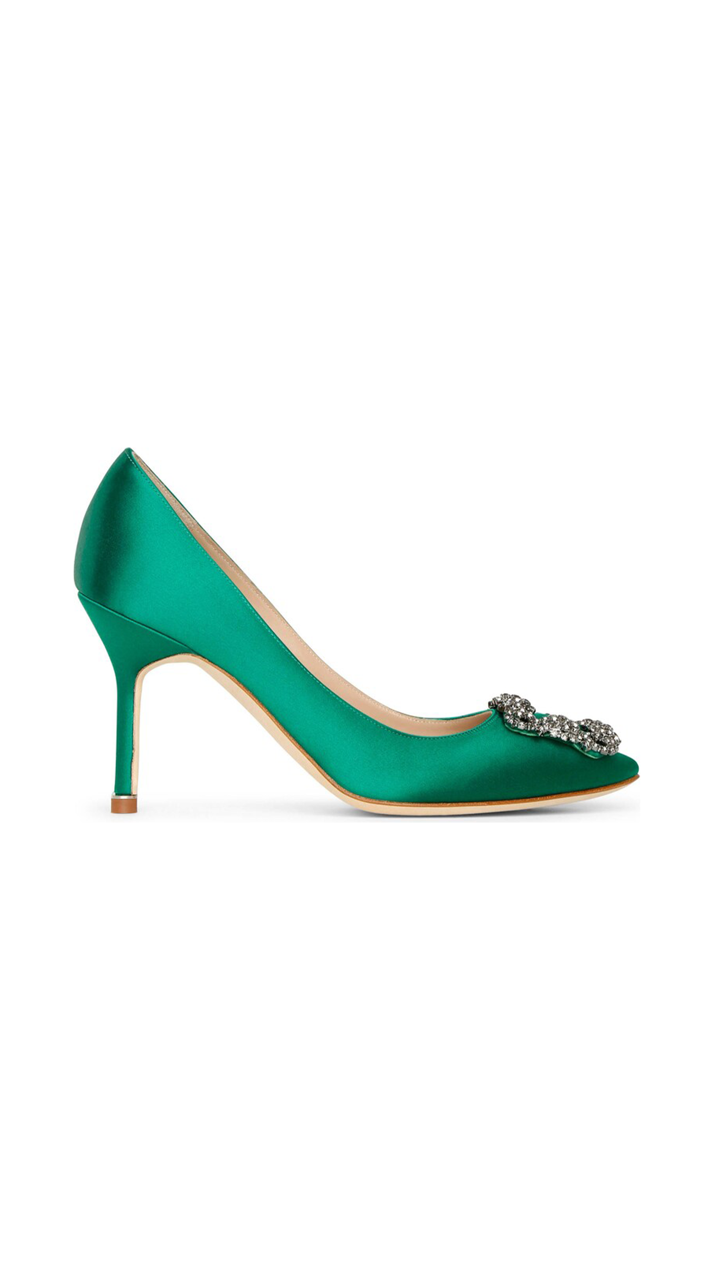 Hangisi Pump 90 - Emerald Green