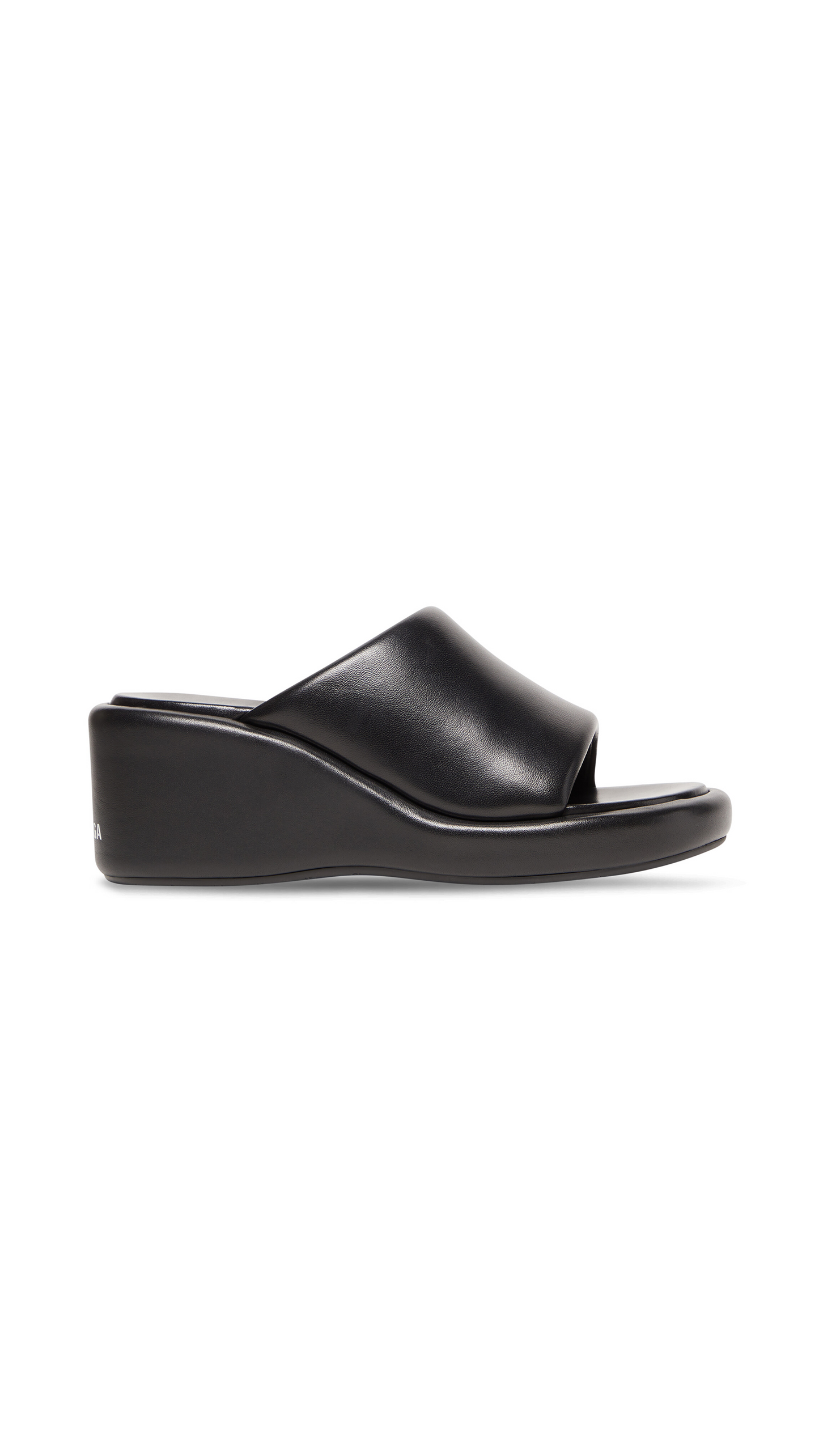 Rise Wedge Sandals - Black.