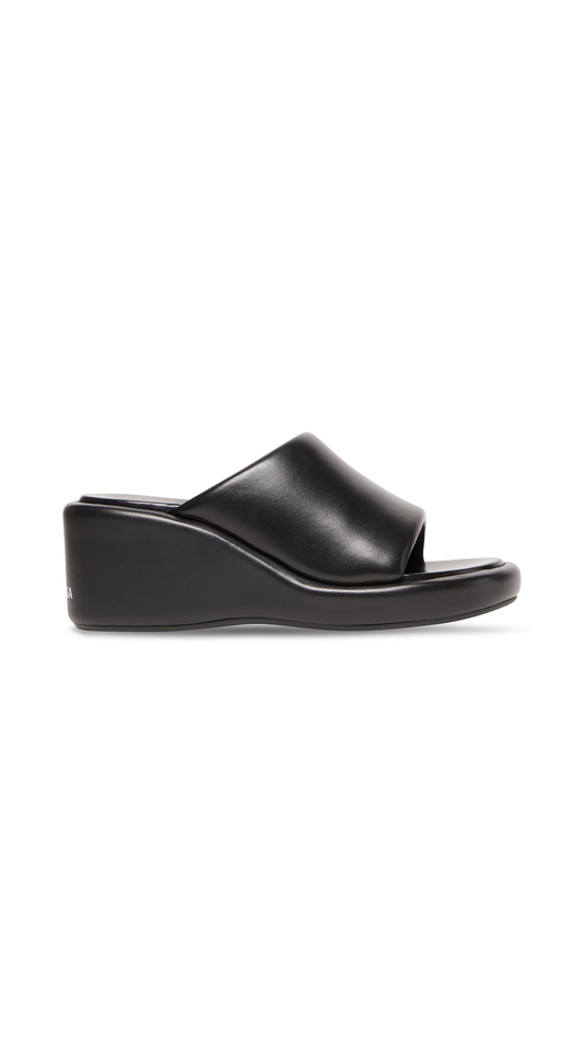 Rise Wedge Sandals - Black.