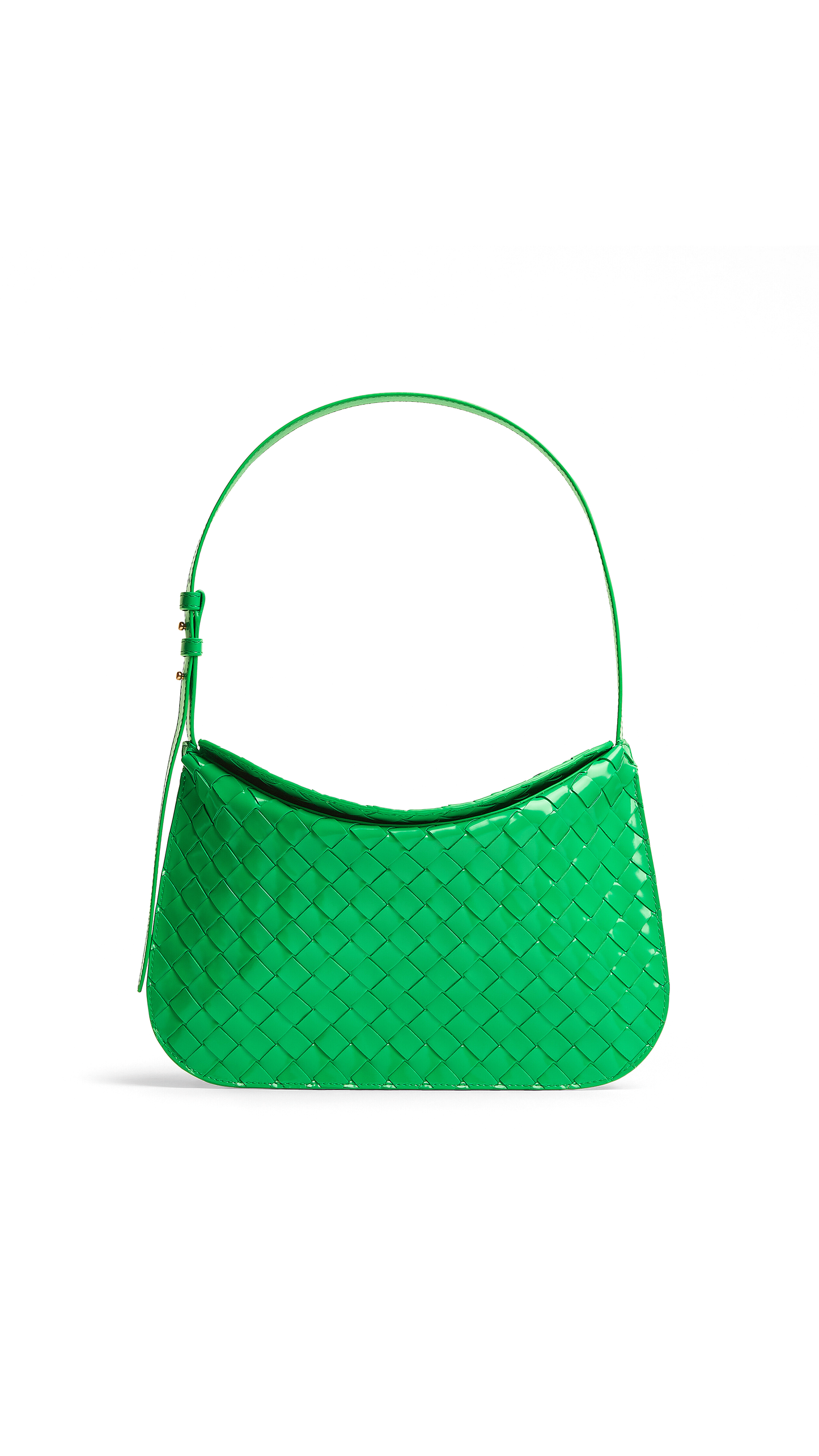 Intrecciato Flap Bag - Parakeet
