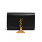 Kate Leather Wallet on a Chain - Black.