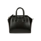 Mini Antigona Bag in Box Leather - Black