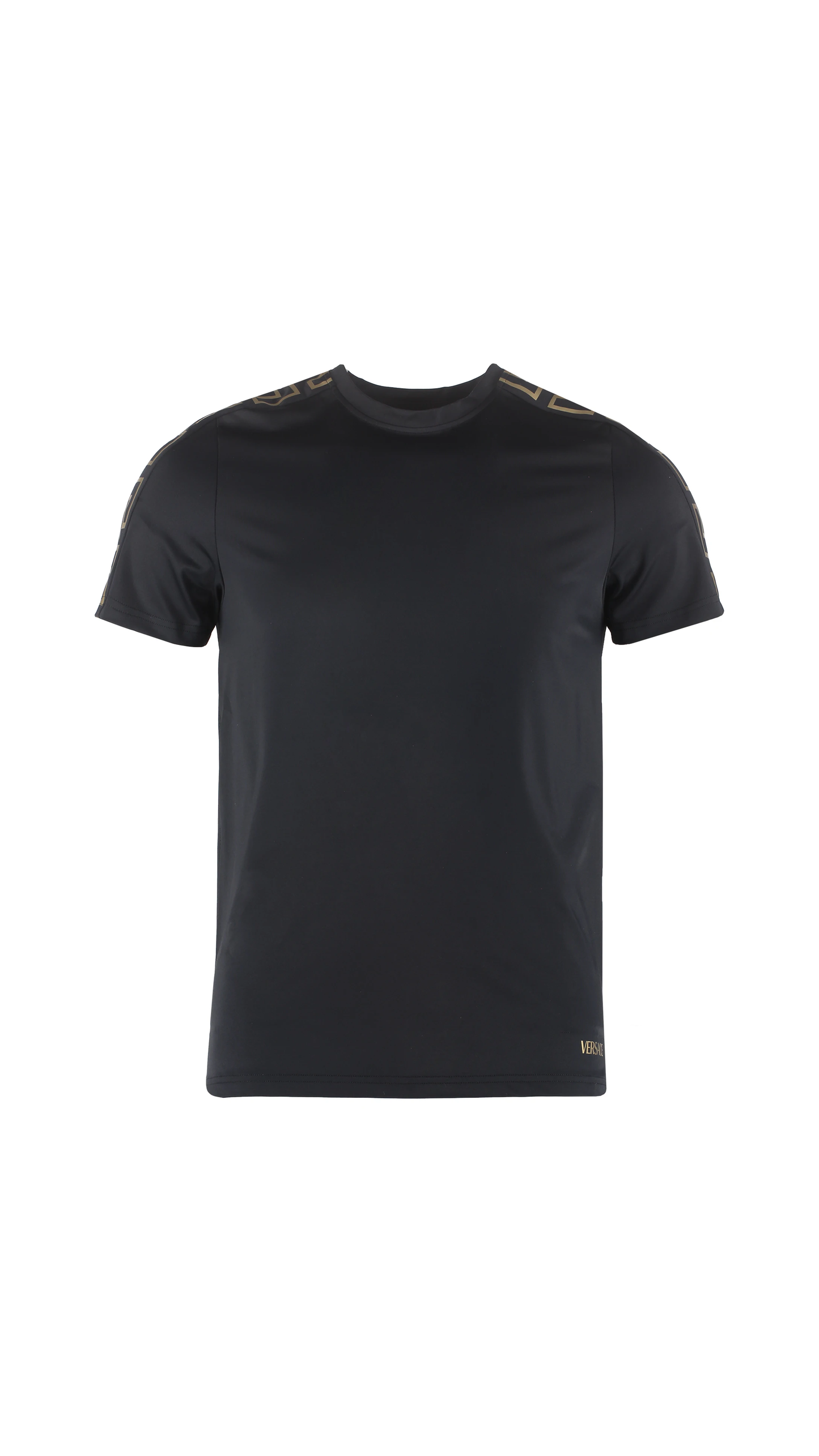Greca Sports Shirt - Black/Gold