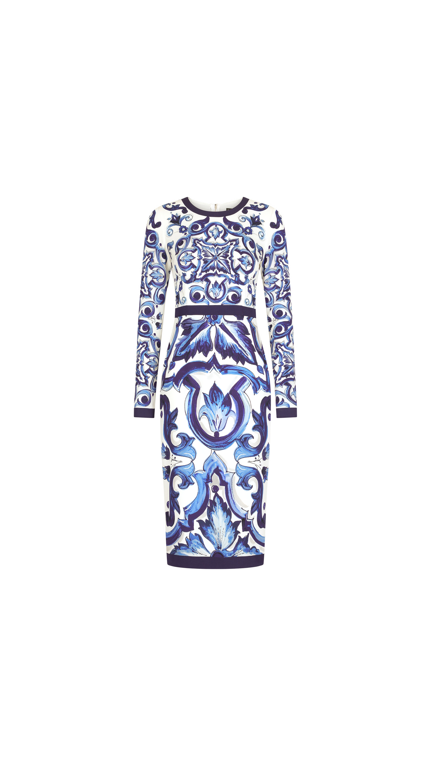 Charmeuse Midi Dress - Majolica