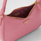 Saffiano Leather Mini-bag - Petal Pink