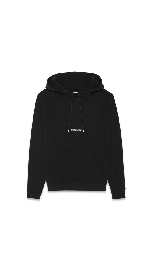 Saint Laurent Rive Gauche Hoodie - Black