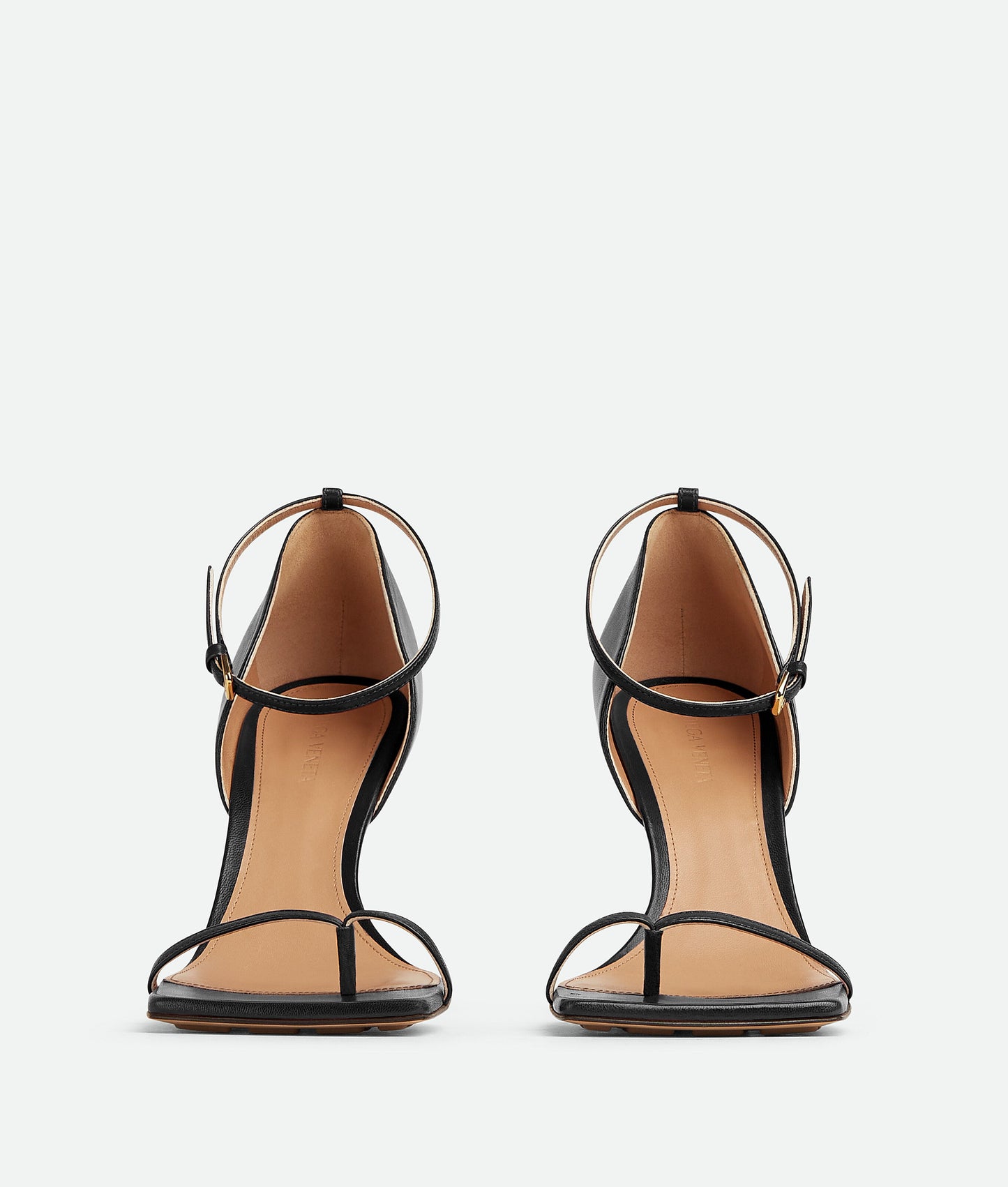 Stretch Strap Sandal - Black