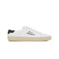 Court Classic SL/06 Embroidered Sneakers in Leather - Optic White