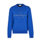 Embroidered Sweatshirt - Golfo Blue