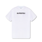 Logo Print Cotton Oversized T-shirt - White