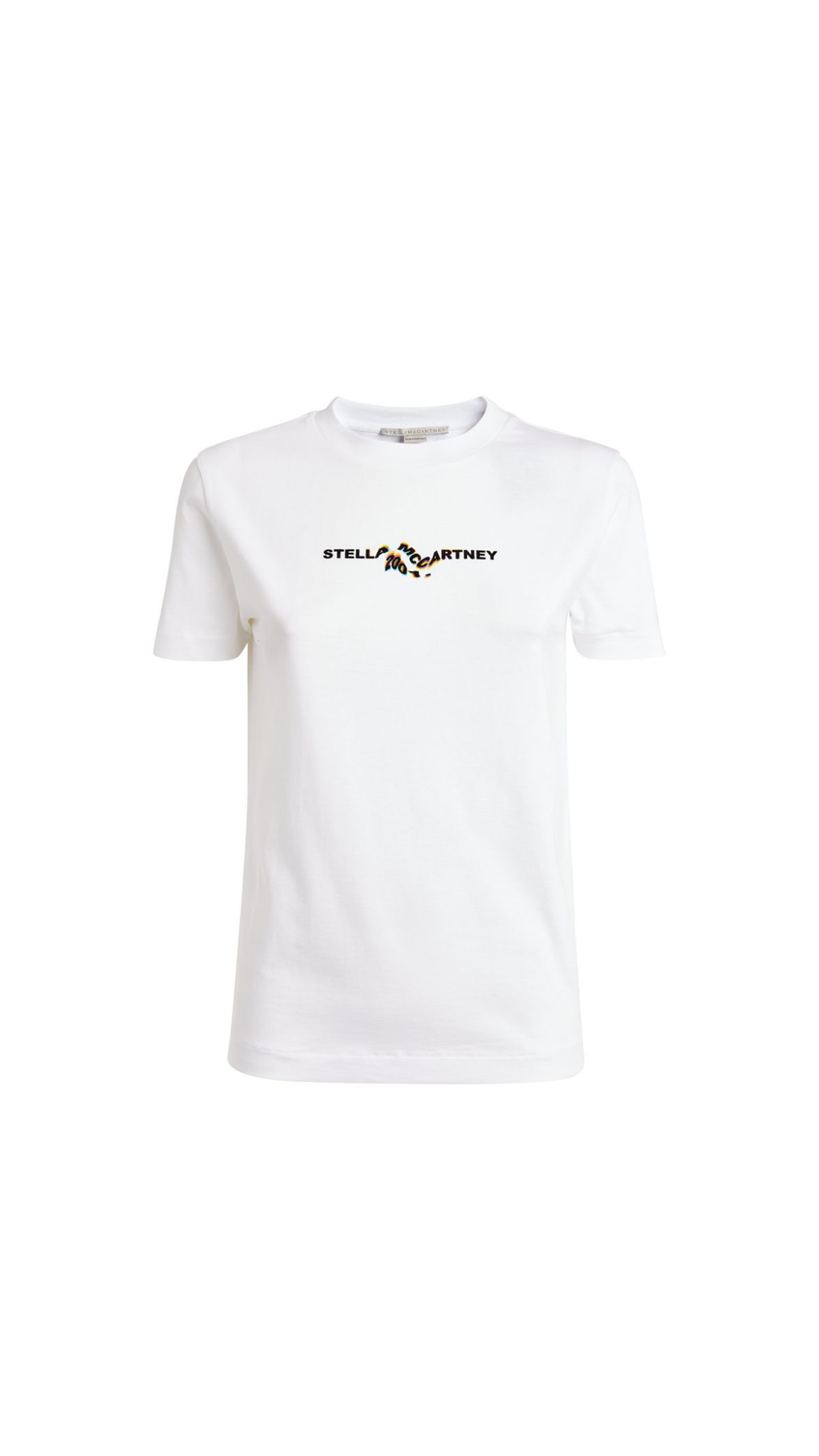 Glitch Logo T-Shirt - White