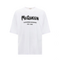 Men's McQueen Graffiti T-shirt - Black / White