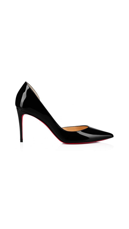 Iriza 85 Patent Pumps - Black