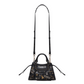 Neo Classic Mini Handbag with Pins - Black