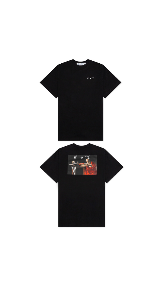 Caravaggio Paint Slim S/S Tee - Black