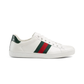 Ace Leather Sneakers - White/Green