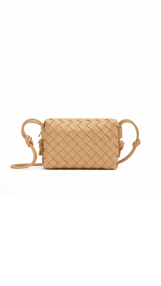 Loop Mini Crossbody Bag - Almond