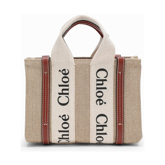 Small Woody Tote Bag - Brown